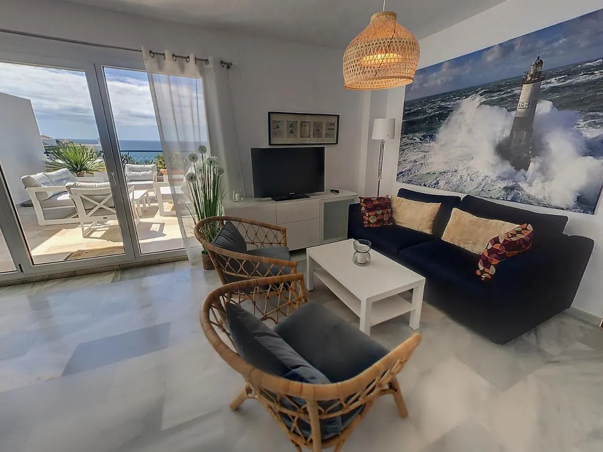 Apartment Frontline Beach Penthouse In Mi Capricho Sitio de Calahonda Spain