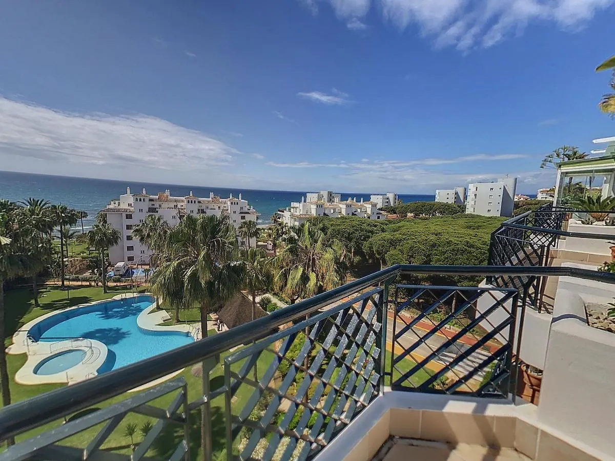 Frontline Beach Penthouse In Mi Capricho Sitio de Calahonda
