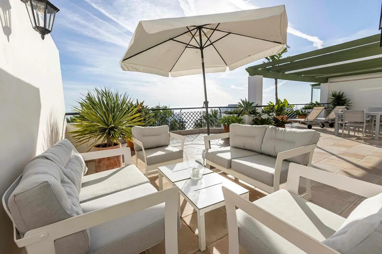 Frontline Beach Penthouse In Mi Capricho Sitio de Calahonda Spain